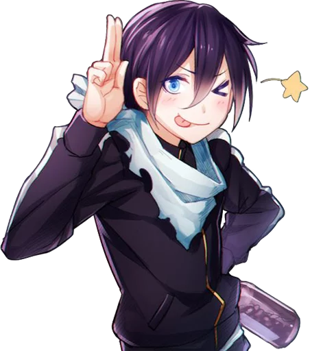 Telegram Sticker «Noragami» 