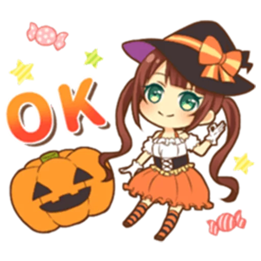 Эмодзи Halloween witch 👍