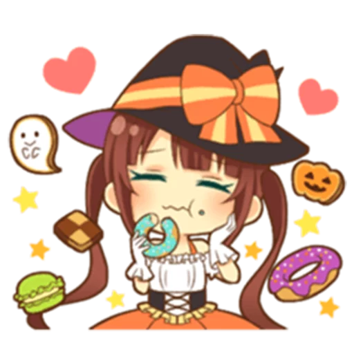 Halloween witch emoji 😚