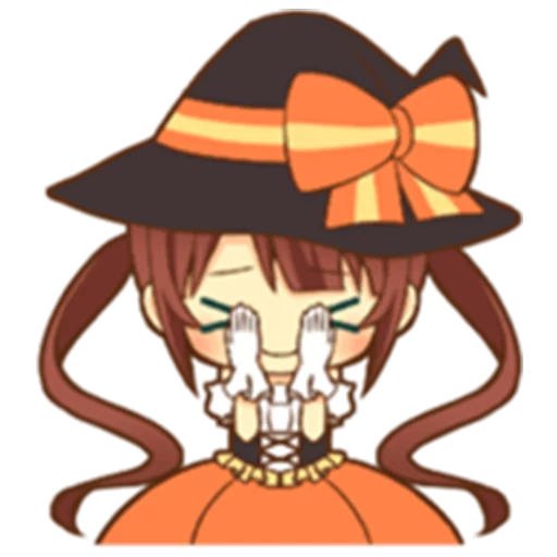 Telegram stiker «Halloween witch» 🙈
