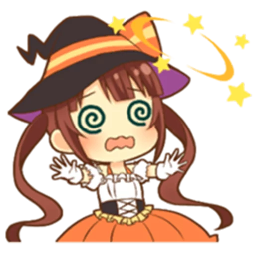 Telegram Sticker «Halloween witch» 🙄