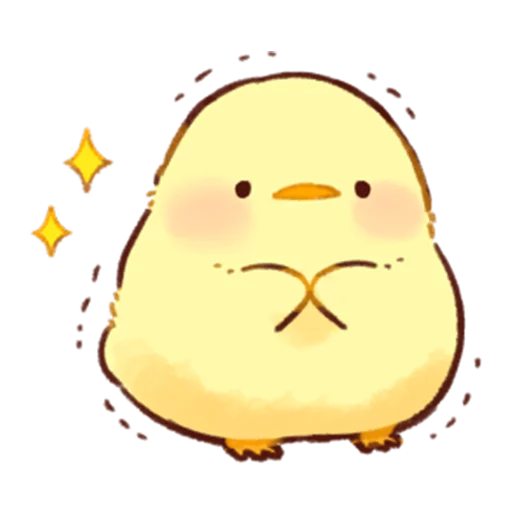Емодзі Soft and cute chick ✨