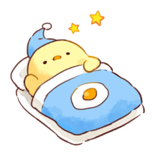 Soft and cute chick emoji ?