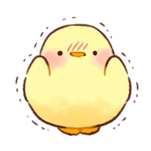Емодзі Soft and cute chick ?