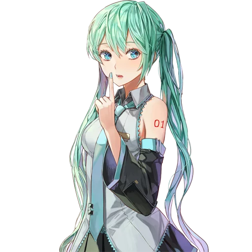 Hatsune Miku  emoji 👆