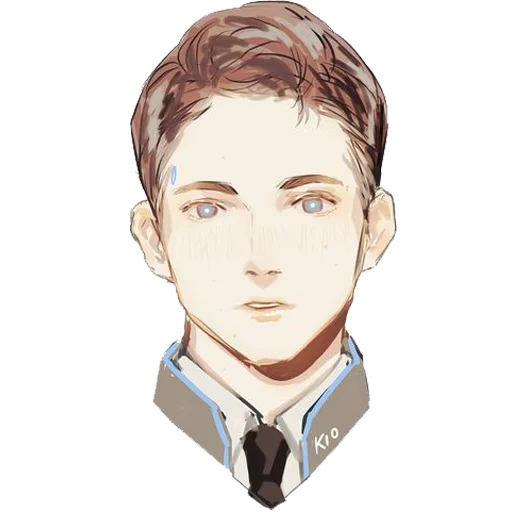 Стікер Detroit: Become Human (Connor) 😶