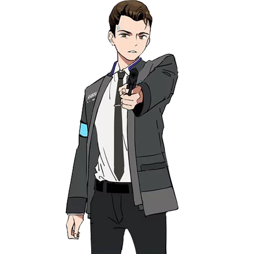 Стікер Detroit: Become Human (Connor) 🔫