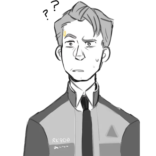 Detroit: Become Human (Connor) sticker ❓