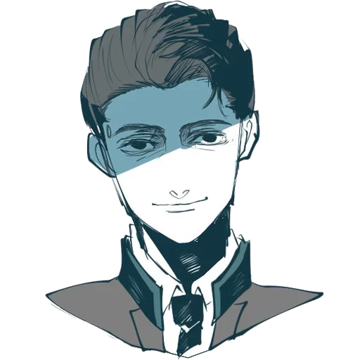 Стікер Detroit: Become Human (Connor) 😈