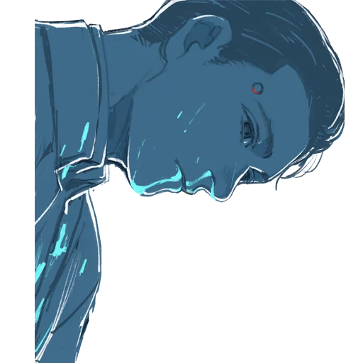 Detroit: Become Human (Connor) sticker 😵