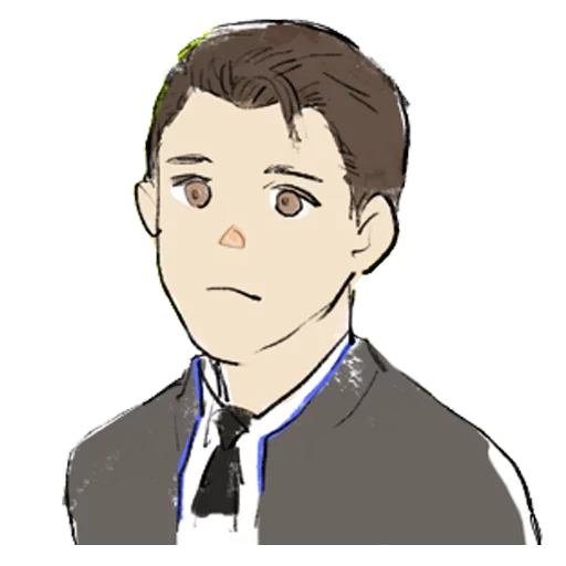 Detroit: Become Human (Connor)  sticker 🙁