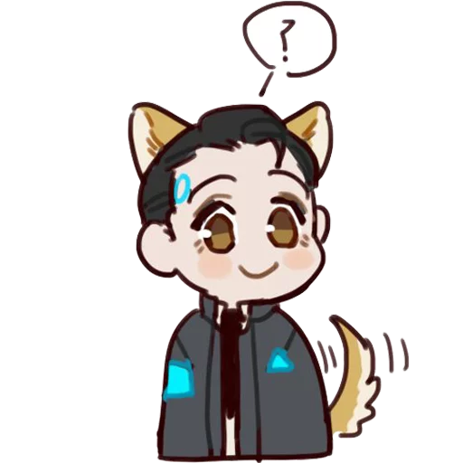 Detroit: Become Human (Connor) sticker ❔