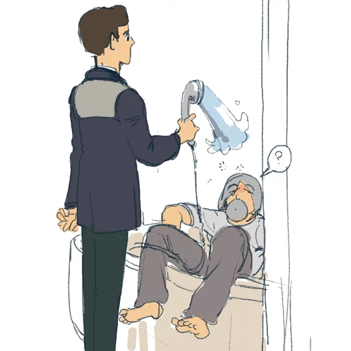 Detroit: Become Human (Connor) sticker 🚿