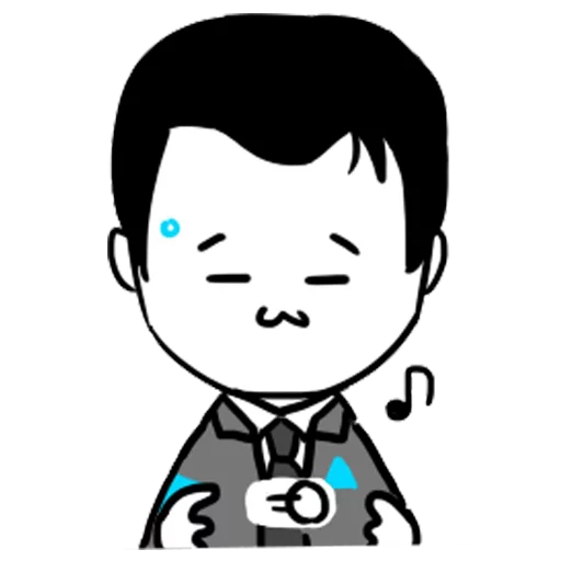 Detroit: Become Human (Connor) sticker 😌