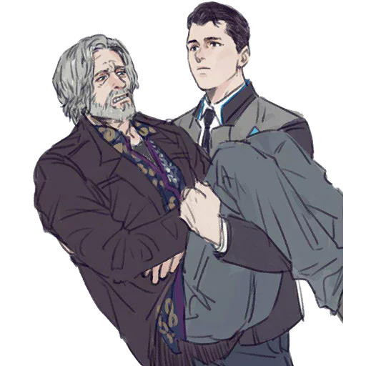 Detroit: Become Human (Connor) sticker 😙