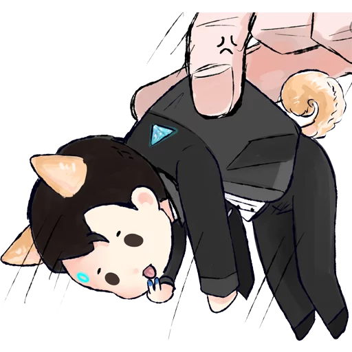 Detroit: Become Human (Connor) sticker 😽