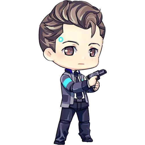 Стікер Detroit: Become Human (Connor) 🔫
