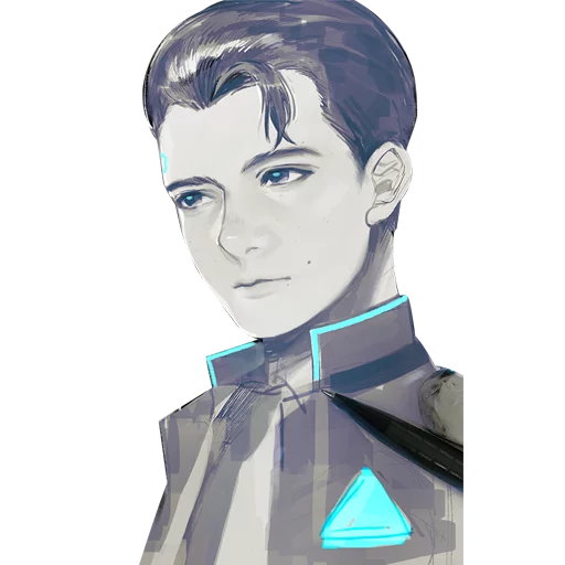 Стікер Detroit: Become Human (Connor) 😕