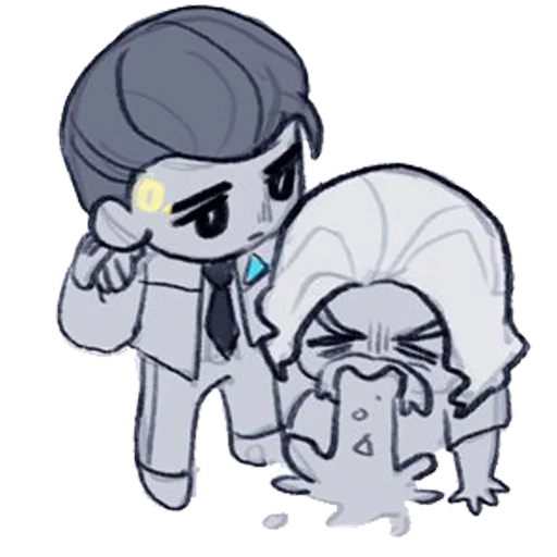 Detroit: Become Human (Connor)  sticker 🤢