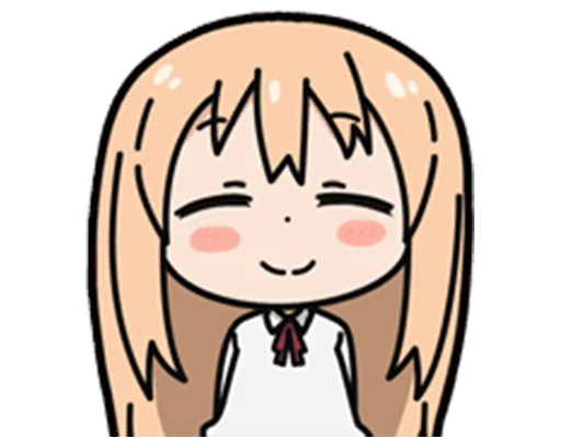 Стикер Telegram «Umaru-chan Emoji» ☺️