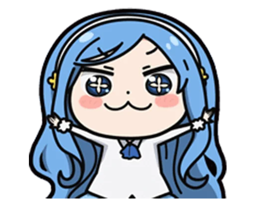 Стикер Telegram «Umaru-chan Emoji» 😃