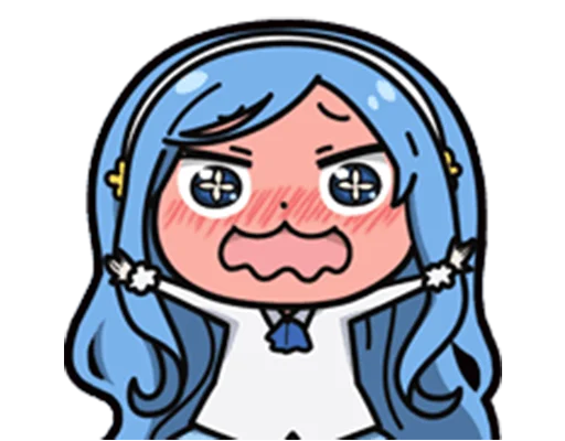 Стикер Telegram «Umaru-chan Emoji» 😳