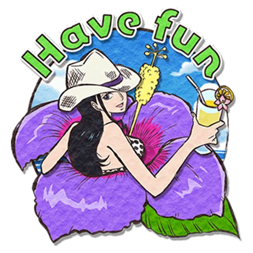 ONE PIECE's Summer Vacation emoji 😎