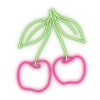 Telegram emoji neon 3