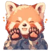 Эмодзи Telegram «Red Pandas» 🤗