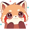 Telegram emoji «Red Pandas» 🤭