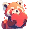 Red Pandas emoji 😍