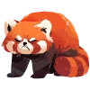 Эмодзи Telegram «Red Pandas» 😣