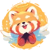 Red Pandas emoji 😇