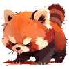 Емодзі Red Pandas 🩸