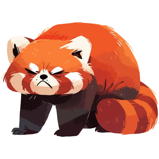 Стікер Red pandas 😣