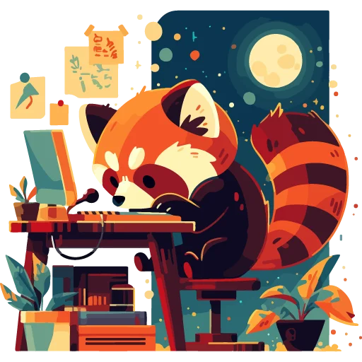 Стікер Red pandas 💻