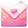 Емодзі Telegram «валентинка | beloved» ✉️