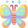 Эмодзи телеграм Мотыльки и бабочки