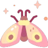 Telegram emoji Мотыльки и бабочки