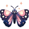 Эмодзи Telegram «Мотыльки и бабочки» 🦋