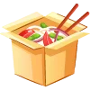 Telegram emoji «Еда | Food» 🥡