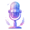 Telegram emoji «lavender» 🎙