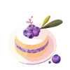 Telegram emoji «lavender» 🧁