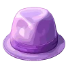 lavender emoji 👒