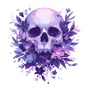 Telegram emoji «lavender» 💀