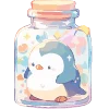 Telegram emoji Пингвинуха 