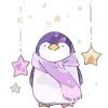 Емодзі Telegram «Пингвинуха» 🐧