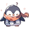 Емодзі Telegram «Пингвинуха» 🐧