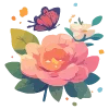 Telegram emojisi «Весна | Spring» 🌺