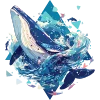 Емодзі Telegram «Нейро киты» 🐋